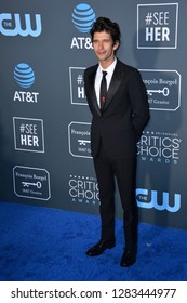 SANTA MONICA, CA. January 13, 2019: Ben Whishaw At The 24th Annual Critics' Choice Awards In Santa Monica.
 