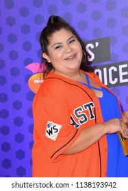 SANTA MONICA, CA. July 19, 2018: Raini Rodriguez At The Nickelodeon Kids' Choice Sports Awards 2018 At Barker Hangar