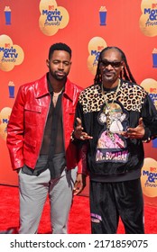 Santa Monica, CA USA - June 5, 2022. Jay Ellis And Snoop Dogg Attends The 2022 Movie And TV Awards.