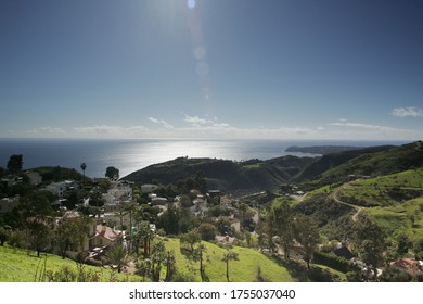 Santa Monica Mountains In Malibu, CA.