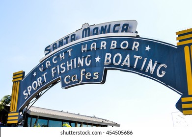 Santa Monica Pier Entrance