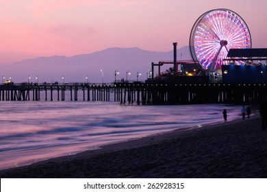 Santa Monica Pier Sunset