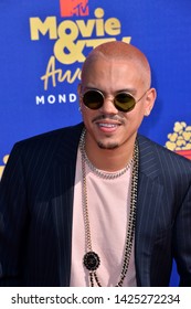 SANTA MONICA, USA. June 16, 2019: Evan Ross At The 2019 MTV Movie & TV Awards At Barker Hangar, Santa Monica.
Picture: Paul Smith/Featureflash