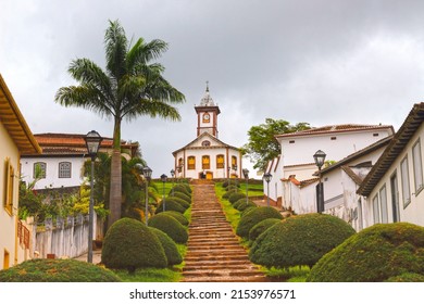 Santa Rita church, Serro, Minas Gerais - Shutterstock ID 2153976571