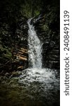 Santa Rita waterfall in Armenia, Colombia 