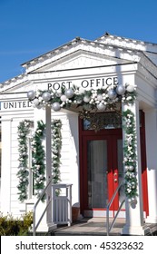 Santa Rosa Beach, FL Post Office Decorated For Christmas