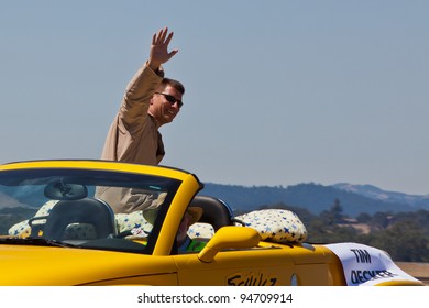 SANTA ROSA, CA - AUG 21: Tim Decker Pitts S-2B Pilot During The Wings Over Wine Country Air Show, On August 21, 2011, Sonoma County Airport, Santa Rosa, CA.