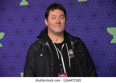 Santa Rosa, CA/USA - 12/16/2018: Comedian Doug Benson Walks The Red Carpet At The Emerald Cup. He Starred In Last Comic Standing, Super High Me, The High Court With Doug Benson. 