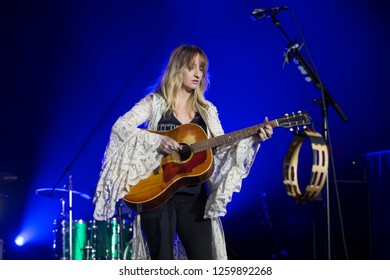 Santa Rosa, CA/USA - 12/16/2018: Margo Price Performs At The Emerald Cup. She's An American Country Artist Nomination For Best New Artist At The 61st Annual Grammy Awards.