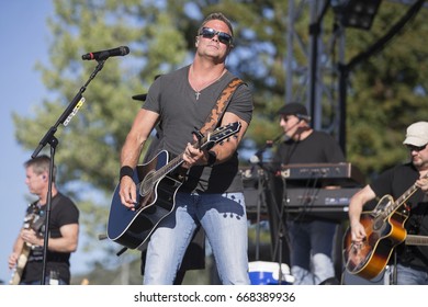 Santa Rosa, CA/USA: 6/17/17: Troy Gentry Performs With Montgomery Gentry At Country Summer.  They're A Country Music Association And American Music Award Winning Duo. 