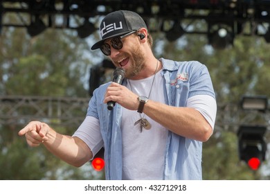 Santa Rosa, CA/USA - 6/3/2016 : Chase Rice Performs At Country Summer In Santa Rosa, CA. 