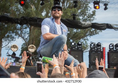 Santa Rosa, CA/USA - 6/3/2016 : Chase Rice Performs At Country Summer In Santa Rosa, CA. 