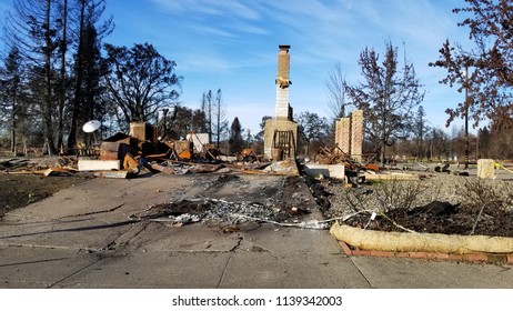 Santa Rosa Fire Ruins