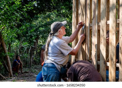 Santa Rosa Guatemala 02-01-2020 Mission Team Helping Build House For Guatemalan Family 