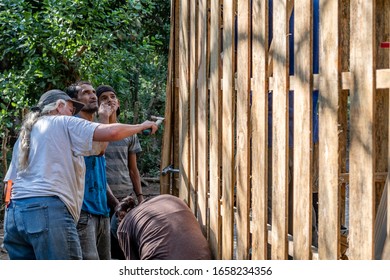 Santa Rosa Guatemala 02-01-2020 Mission Team Helping Build House For Guatemalan Family 