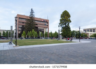 Santa Rosa,CA-10.June,2019:Downtown Santa Rosa,Sonoma Valley,CA