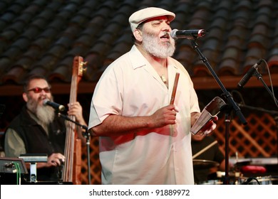 SANTA YNEZ, CA - MAY 30: Poncho Sanchez At 'Rhythm On The Vine' Charity Event To Benefit Shriners Children Hospital At The Gainey Vineyard May 30, 2009 In Santa Ynez, California