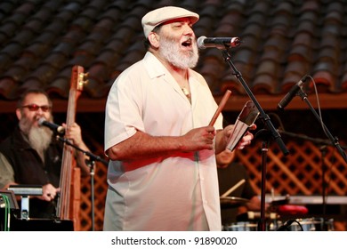 SANTA YNEZ, CA - MAY 30: Poncho Sanchez At 'Rhythm On The Vine' Charity Event To Benefit Shriners Children Hospital At The Gainey Vineyard May 30, 2009 In Santa Ynez, California