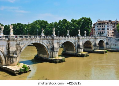 Sant'Angelo's Bridge Rome, Italy