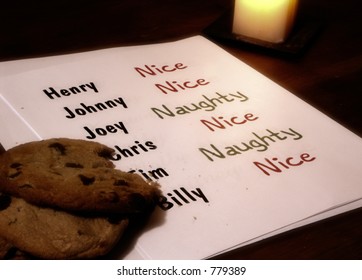 Santa's Naughty Or Nice List For Boys