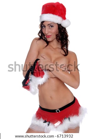 Opinion Sexy santa helper boobs remarkable Something Sexy santa helper boobs
