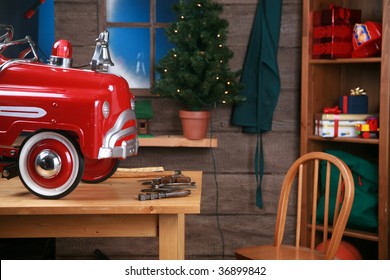 Santa's Workshop In The North Pole