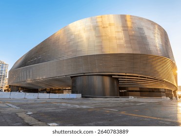 Santiago Bernabeu stadium of FC Real Madrid, Spain