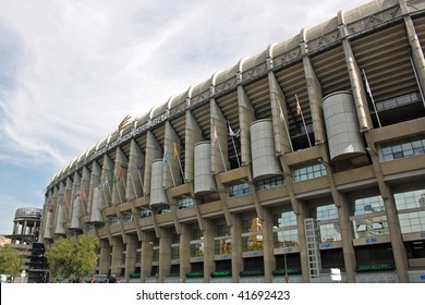 Santiago Bernabeu Stadium In Madrid