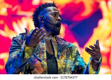 Santiago De Compostela, Galicia, Spain; 18-06-2022; Jason Derulo, Festival O Son Do Camiño 2022