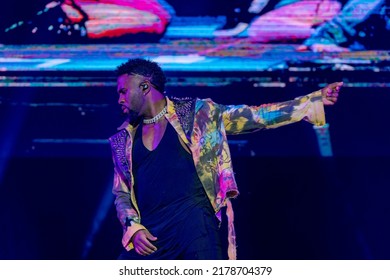 Santiago De Compostela, Galicia, Spain; 18-06-2022; Jason Derulo, Festival O Son Do Camiño 2022