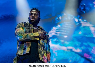 Santiago De Compostela, Galicia, Spain; 18-06-2022; Jason Derulo, Festival O Son Do Camiño 2022