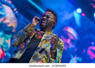 Santiago De Compostela, Galicia, Spain; 18-06-2022; Jason Derulo, Festival O Son Do Camiño 2022