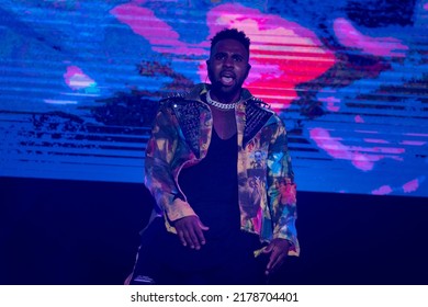 Santiago De Compostela, Galicia, Spain; 18-06-2022; Jason Derulo, Festival O Son Do Camiño 2022