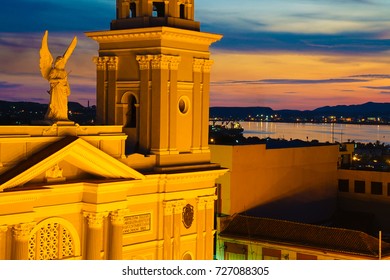 Santiago de Cuba At sunset