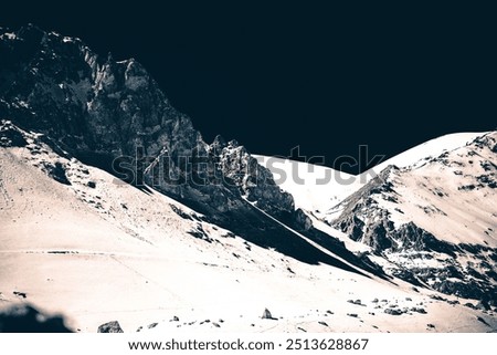 Similar – Foto Bild Der höchste Berg Deutschlands. Die Zugspitze.