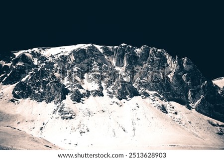 Similar – Foto Bild Der höchste Berg Deutschlands. Die Zugspitze.