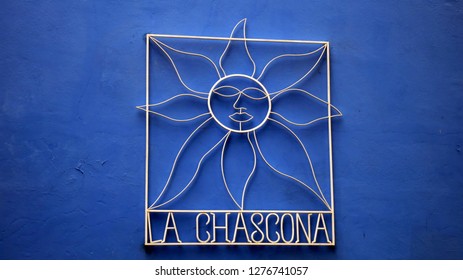 Santiago/Chile- 2015: La Chascona Museum In Santiago, Chile