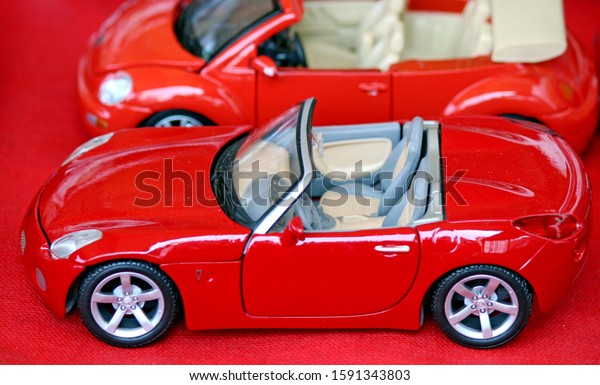 Santo André/SP/Brazil - 12-07-2019: Miniature\
cars for sale at \