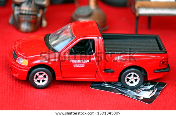 Santo André/SP/Brazil - 12-07-2019: Miniature
cars for sale at 