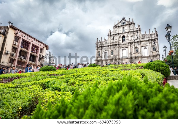 Santo Antonio Macau October 23 2016 Stock Photo Edit Now 694073953