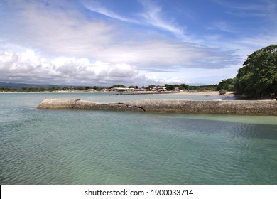 Santolo Beach In Garut Regency, Indonesia