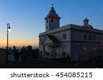 S.Antonio abbey at sunset in summer Ischia, Italy