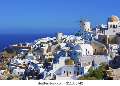 Santorini island in Greece - Shutterstock ID 211353742