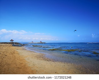 Sanur Beach In Bali Indonesia