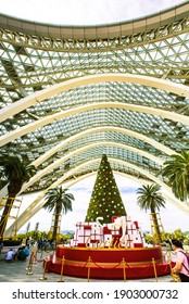 SANYA - CHINA,December 2020 :Building Of CDF Mall, The World Largest Duty Free Shopping Center In Sanya Hainan China.