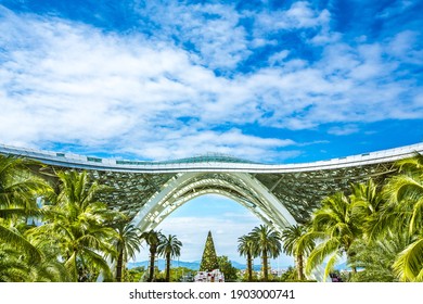 SANYA - CHINA,December 2020 :Building Of CDF Mall, The World Largest Duty Free Shopping Center In Sanya Hainan China.