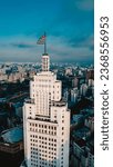 Sao Paulo Banespa Tower Height Skyscraper Building Architecture History Altino Arantes Urban Landmark Financial Center Heritage Observatory Lookout Farol Reinforced Concrete Elevators 20th Century SP