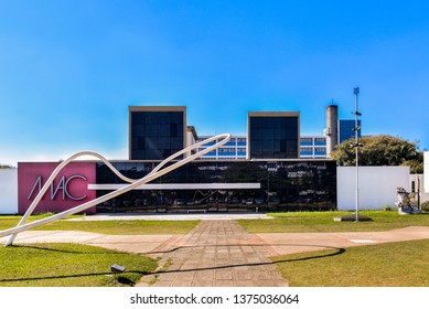 SAO PAULO, BRAZIL - AUGUST 13, 2015:The Museum Of Contemporary Art, University Of São Paulo Is A Contemporary Art Museum Located In He Main Campus Of The University Of São Paulo, In São Paulo, Brazil.