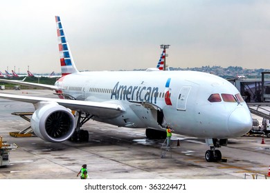 American Airlines 787 Hd Stock Images Shutterstock