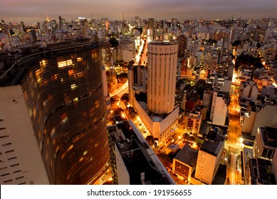Sao Paulo skyline, Brazil, largest city in South America - Shutterstock ID 191956655